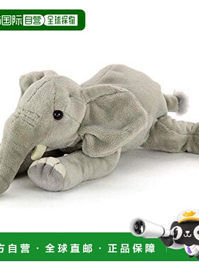 【日本直邮】COLORATA 毛绒玩偶 动物 非洲象 躺平系列 22x9.5x28