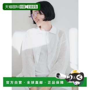日本直邮THREE 春夏透视针织开衫 FIFTY 女士 STANDARD 1h可退