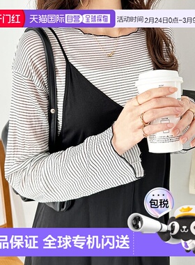 日本直邮GeeRA 夏季适用透明花边裁剪短上衣 R04609EW14034