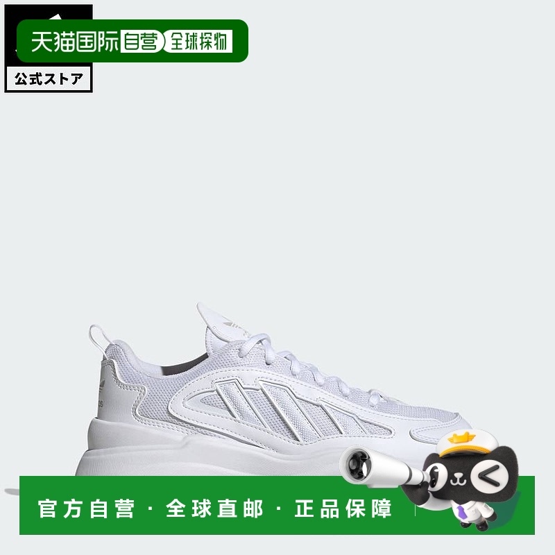 日本直邮 adidas 奥兹盖亚原创款厚底低帮运动鞋 [atzk] 白色