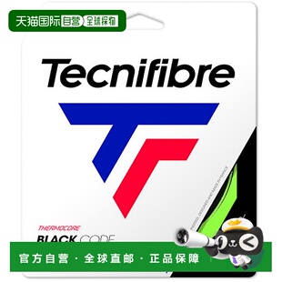 日本直邮Tecnifibre BLACK CODE 1.24 12米网球硬线 04GBL124XV