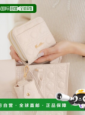 1h可退 日本直邮le reve vaniller 女装 原创心形绗缝 多功能零钱