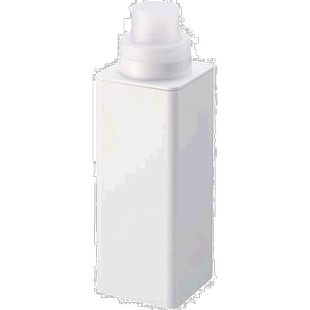 【日本直邮】山崎实业磁吸可挂壁液体分装瓶7X7.2X22cm白色500ml