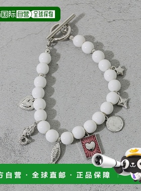 1h可退 日本直邮SMELLY 女士 混搭 charm 球形吊坠手链 SMA62NF02