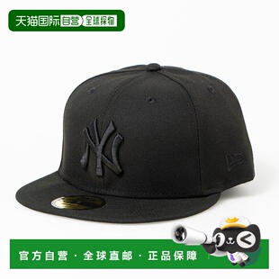 NE3448EM007140 日本直邮New 棒球帽 59FIFTY 黑色x白色 Era