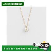 agete 阿卡朵 K18钻石项链 日本直邮日潮 0.1ct 礼物吊坠