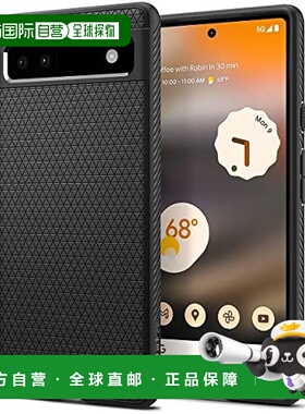 【日本直邮】SPIGEN Pixel 6a薄TPU手机壳 耐摔防刮花 磨砂黑