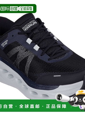 日本直邮Skechers 运动鞋Max Cushioning Glide 黑色 x 灰色