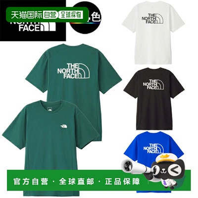 日本直邮The North Face NT12582 ES Ampere Crew 男士短袖T恤