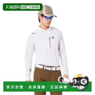 衬衫 高尔夫长袖 SKULL IDEALLY FOA4 日本直邮OAKLEY HYBRID 男士