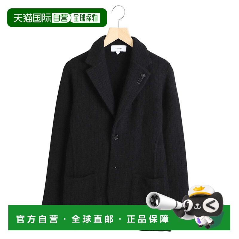 1h可退 日本直邮LARDINI 男士休闲羊毛羊绒混纺针织西装外套 4216