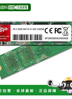 【日本直邮】Silicon Power内置SSDM.2 2280 3D SP256GBSS3A55M28