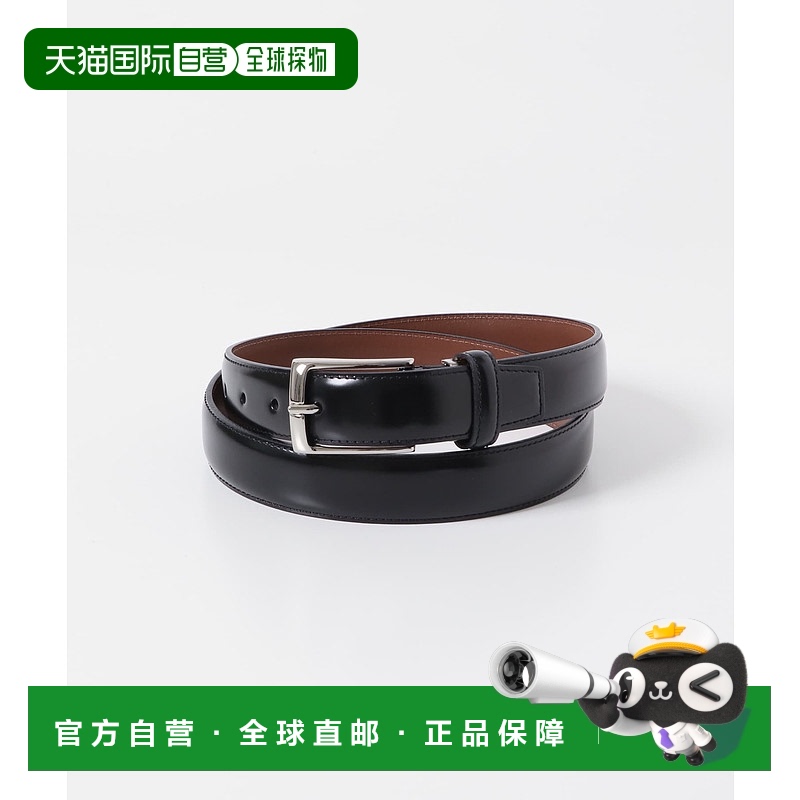 1h可退 日本直邮LIFE STYLE TAILOR 男士复古风格牛皮腰带 DTA41E