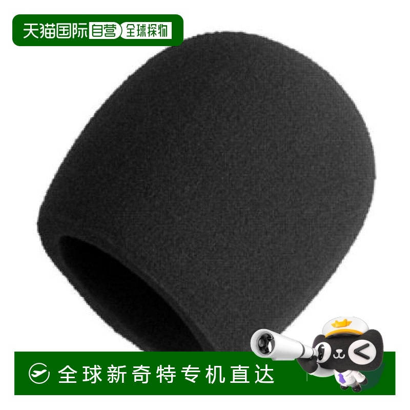 【日本直邮】舒尔SHURE麦克风海绵套PG48 PG58等适用 黑色A58WS-B