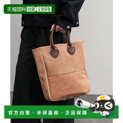 日本直邮Butler Verner Sails 托特包 栃木皮革 米色 A4