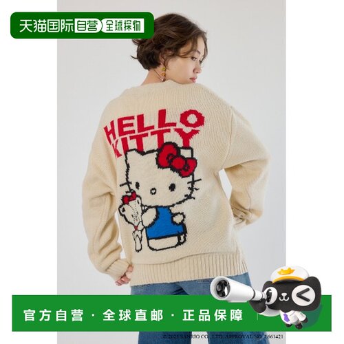 日本直邮RODEO CROWNS WIDE BOWL 女装 HELLO KITTY联名 卡通刺绣