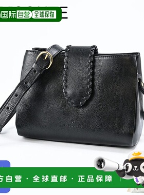 日本直邮IL BISONTE 单肩包La Fiaba 女士斜挎包BCR341PV0001BK15