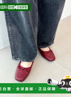 日本直邮Oriental Traffic 方形头芭蕾鞋 R4009 OR526BW003060