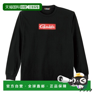 T恤 长袖 Logo M码 GM3811 日本直邮Gamakatsu 黑色 Wear