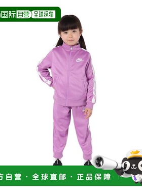 日本直邮Nike 儿童连帽拉链套装[36M452-P3R] 童装套装