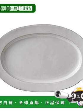 【日本直邮】TAMAKI 餐盘 灰色直径26×18×2cm微波炉/洗碗机可日