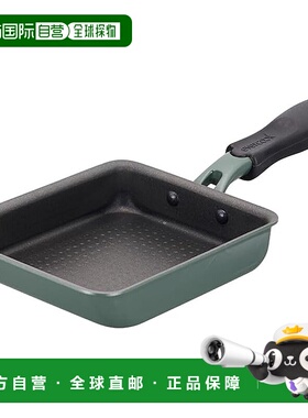【日本直邮】同志社 Evercook Green 煎蛋锅 13×18cm 全热源