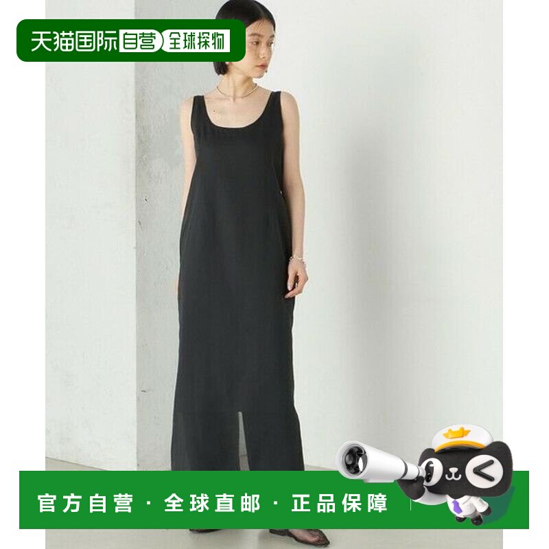 SHIPS Wai＋ 可手洗 欧根纱 无袖 两穿 连衣裙