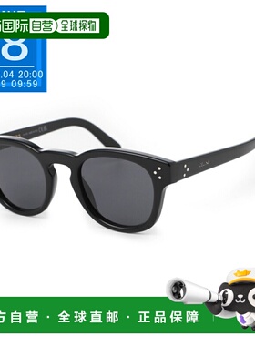 日本直邮Celine 男士黑色太阳镜 4s233 cplb 38no 黑色镜框 42
