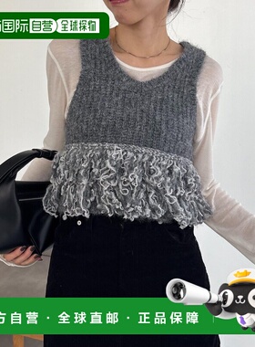 1h可退 日本直邮CAPRICIEUX LE'MAGE 女装 V领宽松 编织纱线针织