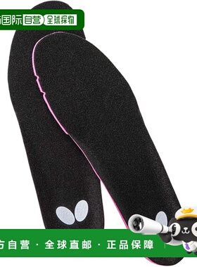 【日本直邮】蝴蝶乒乓球鞋鞋垫 蝴蝶鞋垫 2 黑色 M 76560