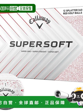 【日本直邮】Callaway　运动用品　高尔夫球　SUPERSOFT SPLATTER