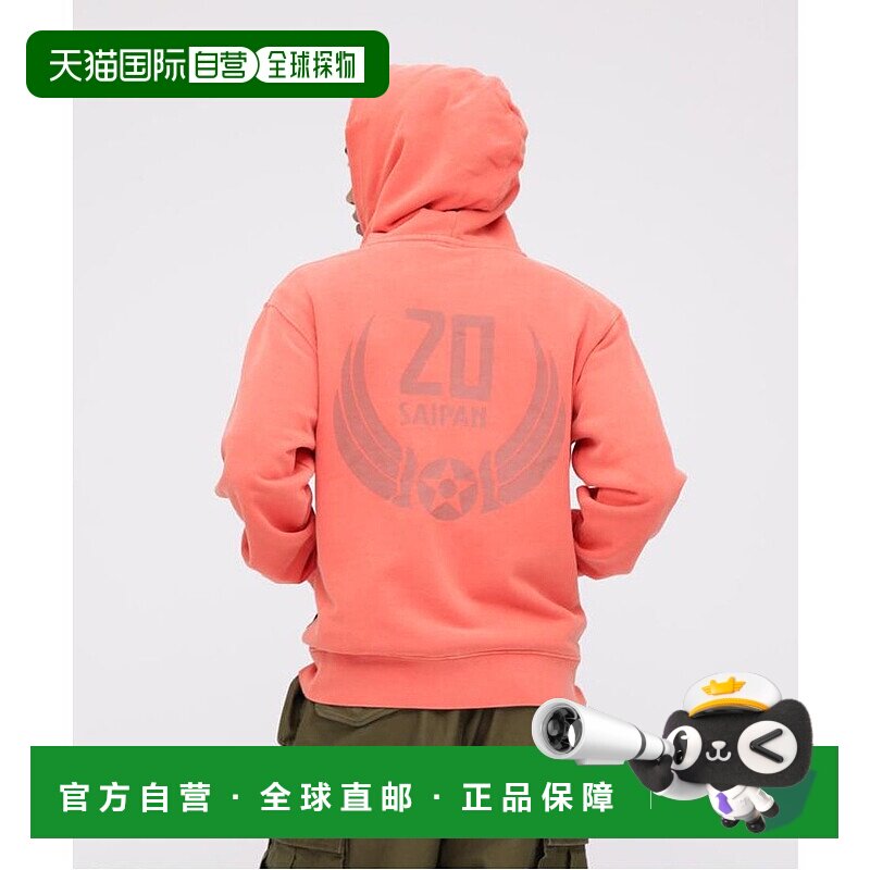 日本直邮AVIREX EC FADE WASH ZIP UP PARKA 防风外套 [SA AV1129