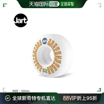 日本直邮JART 滑板轮 JART SKATEBOARDS WOODSTOCK 52mm 102A 轮J