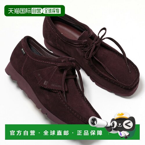 日本直邮Clarks Wallabee GTX 男士莫卡辛鞋Gore-Tex面料Vibram鞋
