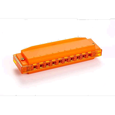 【日本直邮】HOHNER 口琴 Translucent半透明 Harp 橙 10孔/C调 M