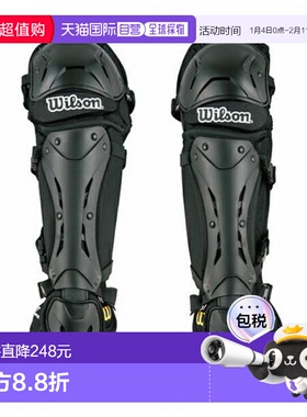 日本直邮Wilson 棒球裁判护腿 NPB 规格护腿 WTA3451NP 防护装备1
