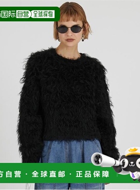 1h可退 日本直邮PRANK PROJECT 女装 宽松设计 半拉链 Shaggy针织