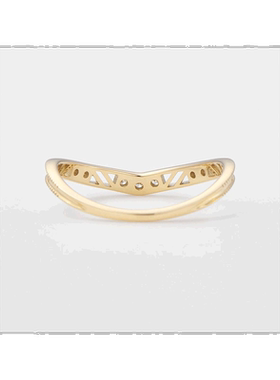 日本直邮日潮 agete 阿卡朵 K10钻石戒指