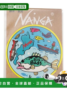 日本直邮NANGA-Nanga X Ushioda贴纸（Nanga X Ushioda贴纸）