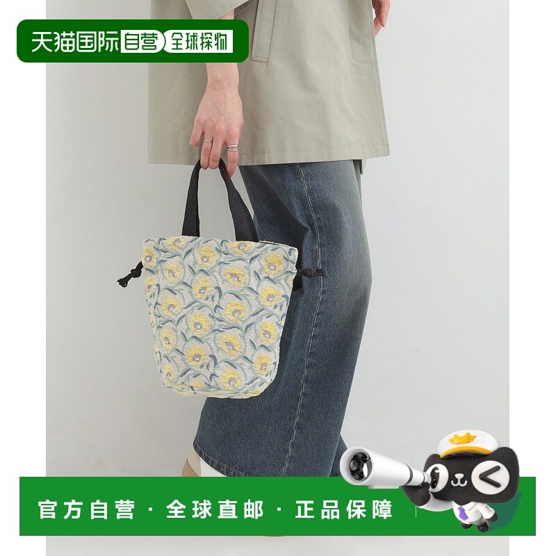 日本直邮SHOO・LA・RUE 女装 印度制造 花纹束口托特包 单肩手提 C7,运动包/户外包/配件,单肩包,淘宝优惠券,粉丝福利购,淘宝优惠卷