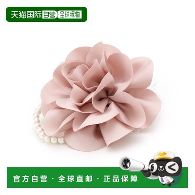 1h可退 日本直邮Reflect 女士 蕾丝花朵迷你胸针 珍珠装饰 101050