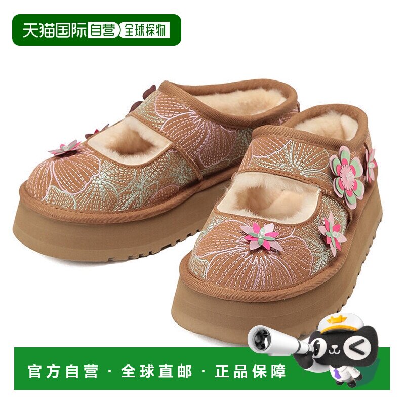 日本直邮 UGG 女士凉拖穆勒鞋 2026春夏款凉拖鞋凉鞋拖鞋一脚蹬图片