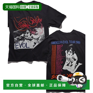 1h可退 日本直邮FREAK'S STORE SONIC YOUTH EVOL专辑T恤 1026095