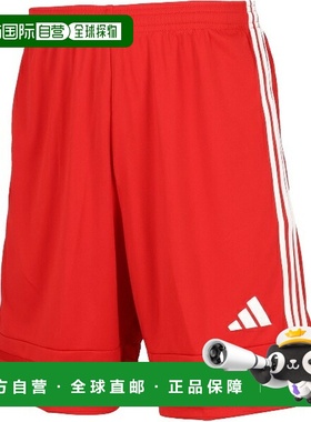 日本直邮adidas Custom Squadra 25 短裤足球比赛裤JJ2515Z-PRED
