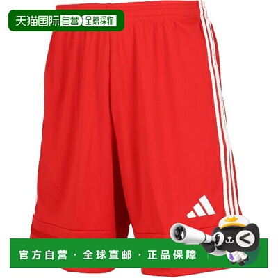 日本直邮adidas Custom Squadra 25 短裤足球比赛裤JJ2515Z-PRED