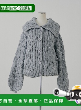 1h可退 日本直邮Chico女装宽松针织亮片开衫 CHZ1052305A0017