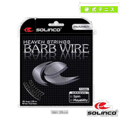 日本直邮SOLINCO 网球线 单张力 BARB WIRE 倒钩线 KSC779