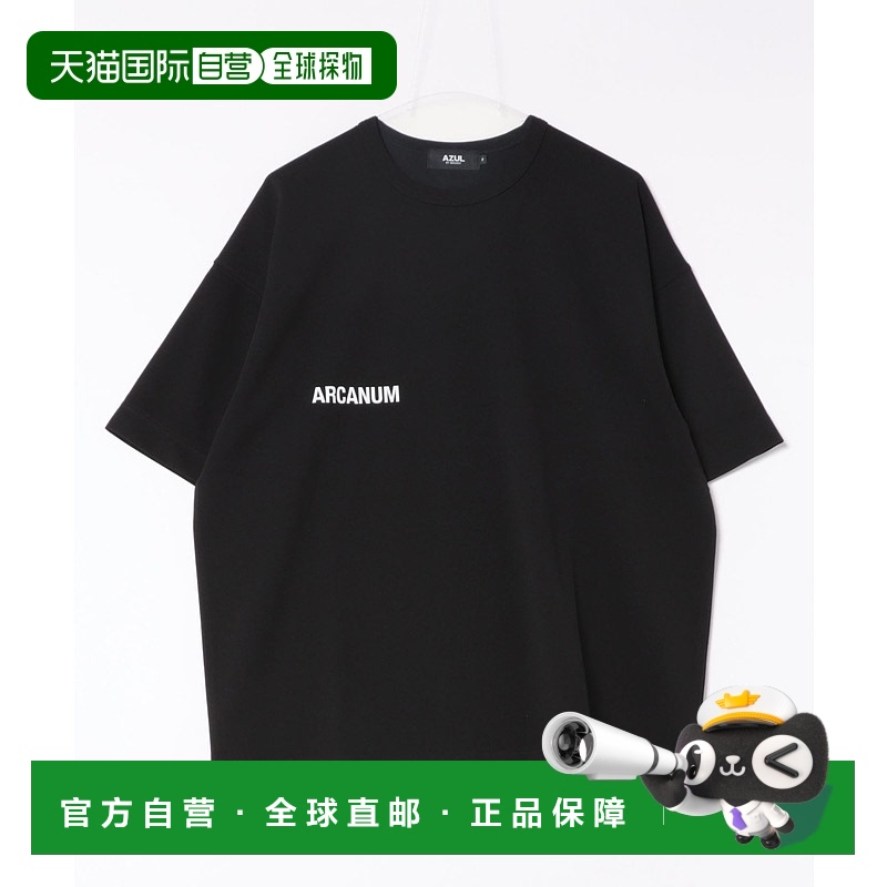 日本直邮AZUL BY MOUSSY 男士宽松版型大码T恤 251HSC90340E