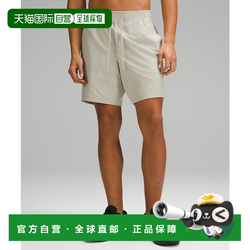 1h可退 日潮跑腿Lululemon露露乐蒙 Zeroed In 短裤 无内衬 7 英