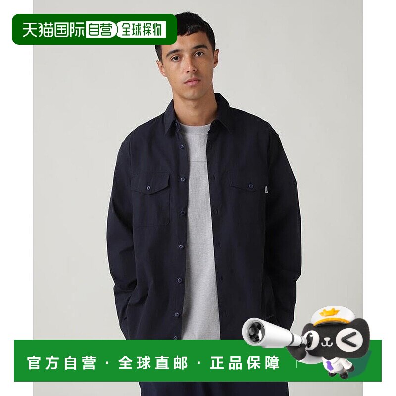 日本直邮AVIREX 基础陆军府绸长袖衬衫 [AV1129EM018172]